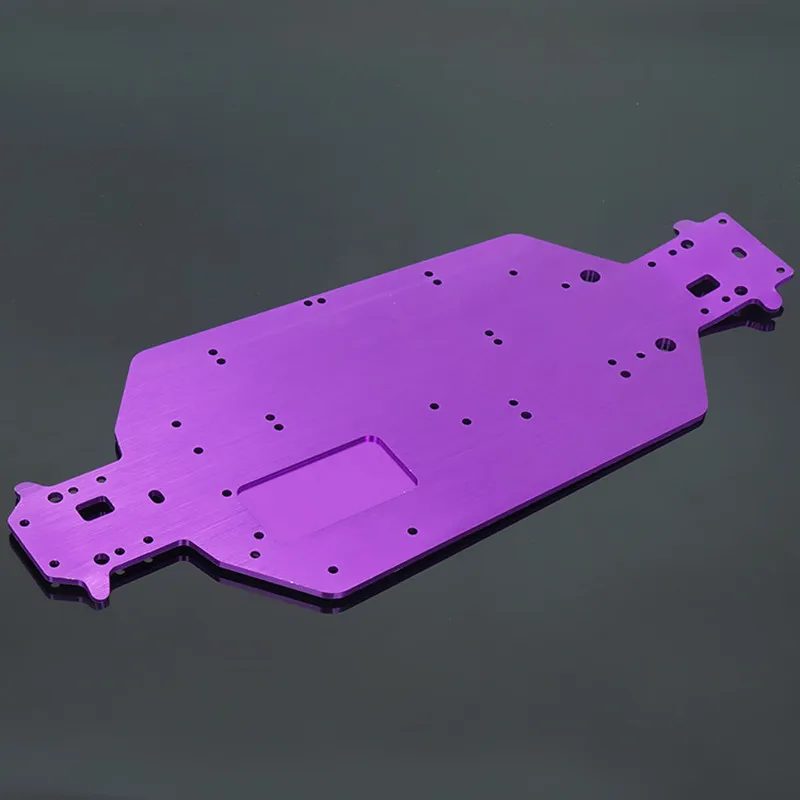 Pièce de mise à niveau : châssis métallique HSP 1/10 pour voiture RC, prêt à l'installation