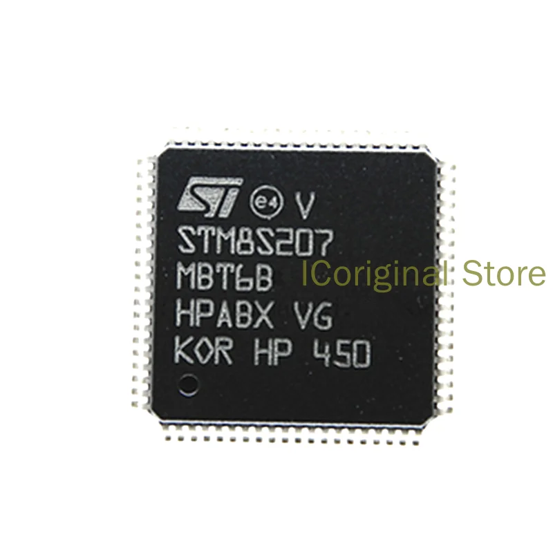 

Оригинальный чип STM8S207M8T6B STM8S207MBT6, строчный микроконтроллер, посылка упаковке qfp80 MBT6