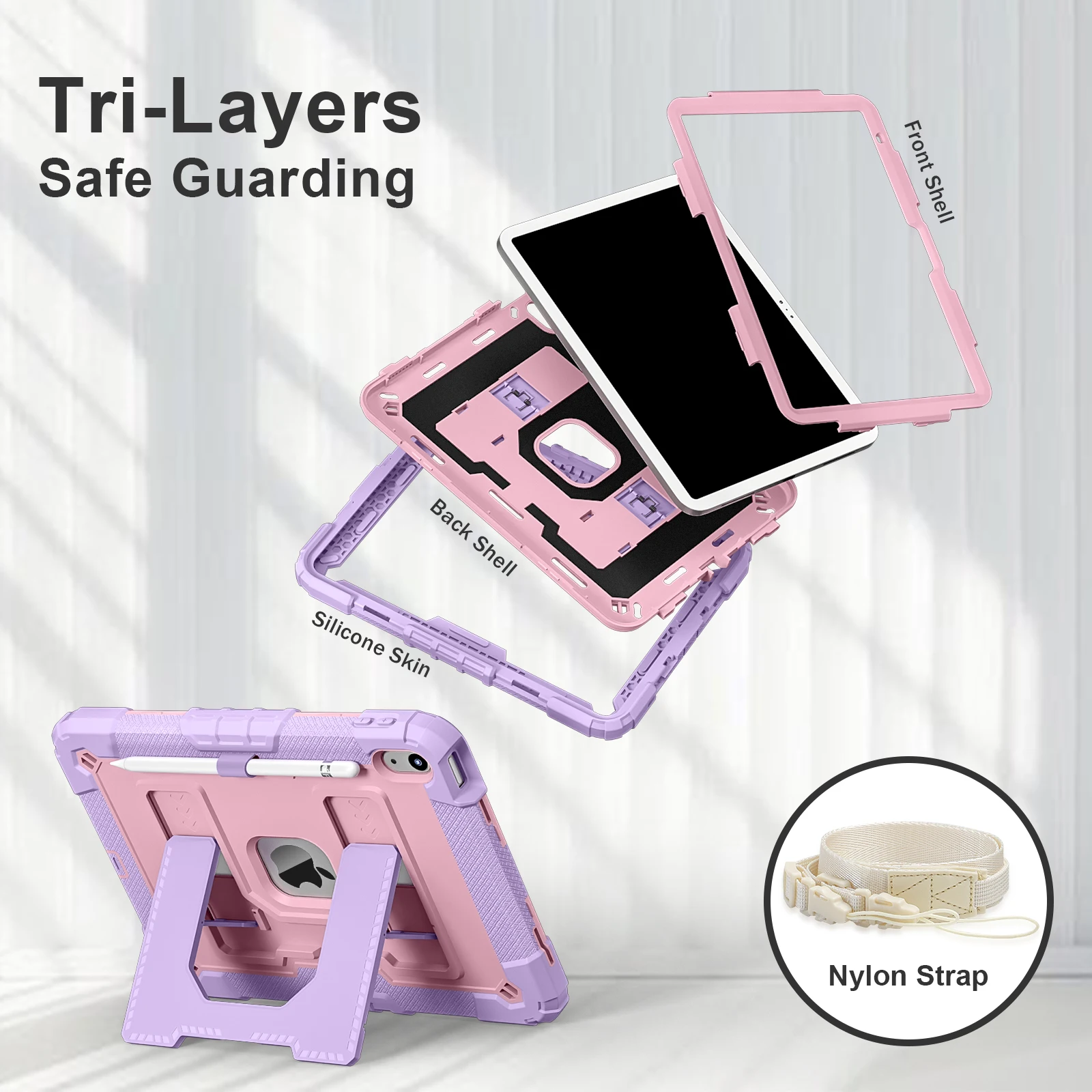 Durable Silicone Armor Kids Tablet Case