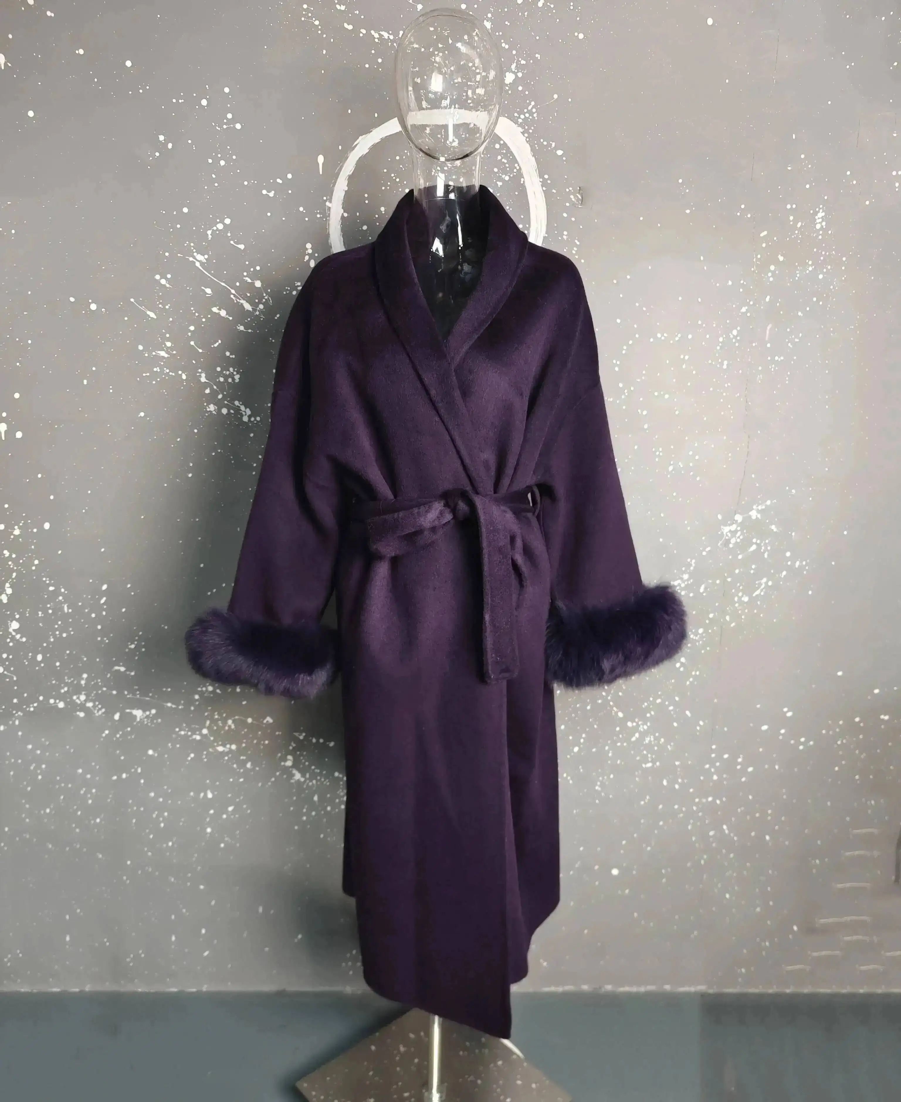 Long purple 121cm