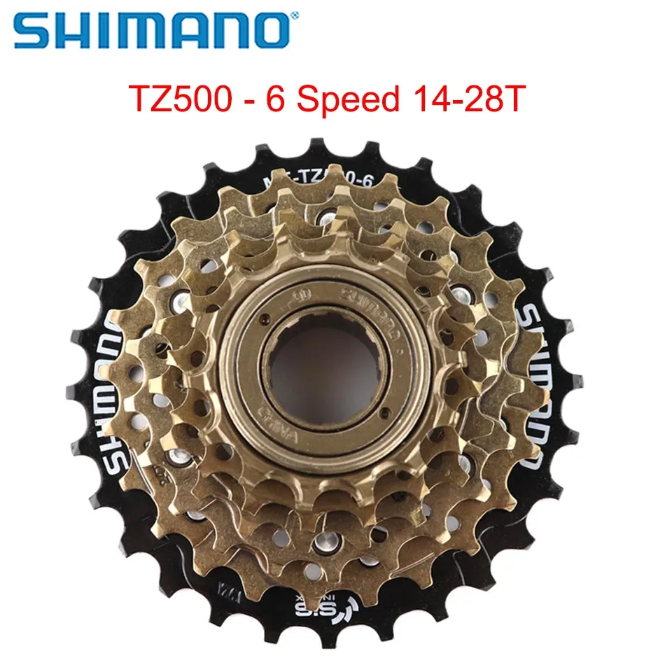 Bicycle Freewheel Sprocket For MTB Road Folding Bike SHIMANO MF-TZ500 7 Speed 6 Speed 14-28T 14-34T