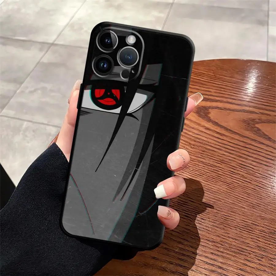 Black Soft Anime Ninja Phone Cover Case