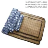 Safe Cute Print Pet Cooling Mats Washable Foldable Dog Cooling Mat Breathable with Pillow Pet Sleeping Pad Indoor 6