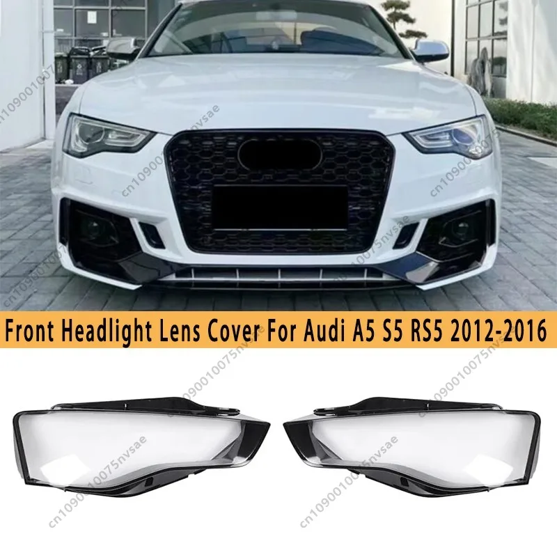 아우디 A5 S5 RS5 B8.5 2012-2016 헤드라이트 커버 앞 우측/좌측 자동차..