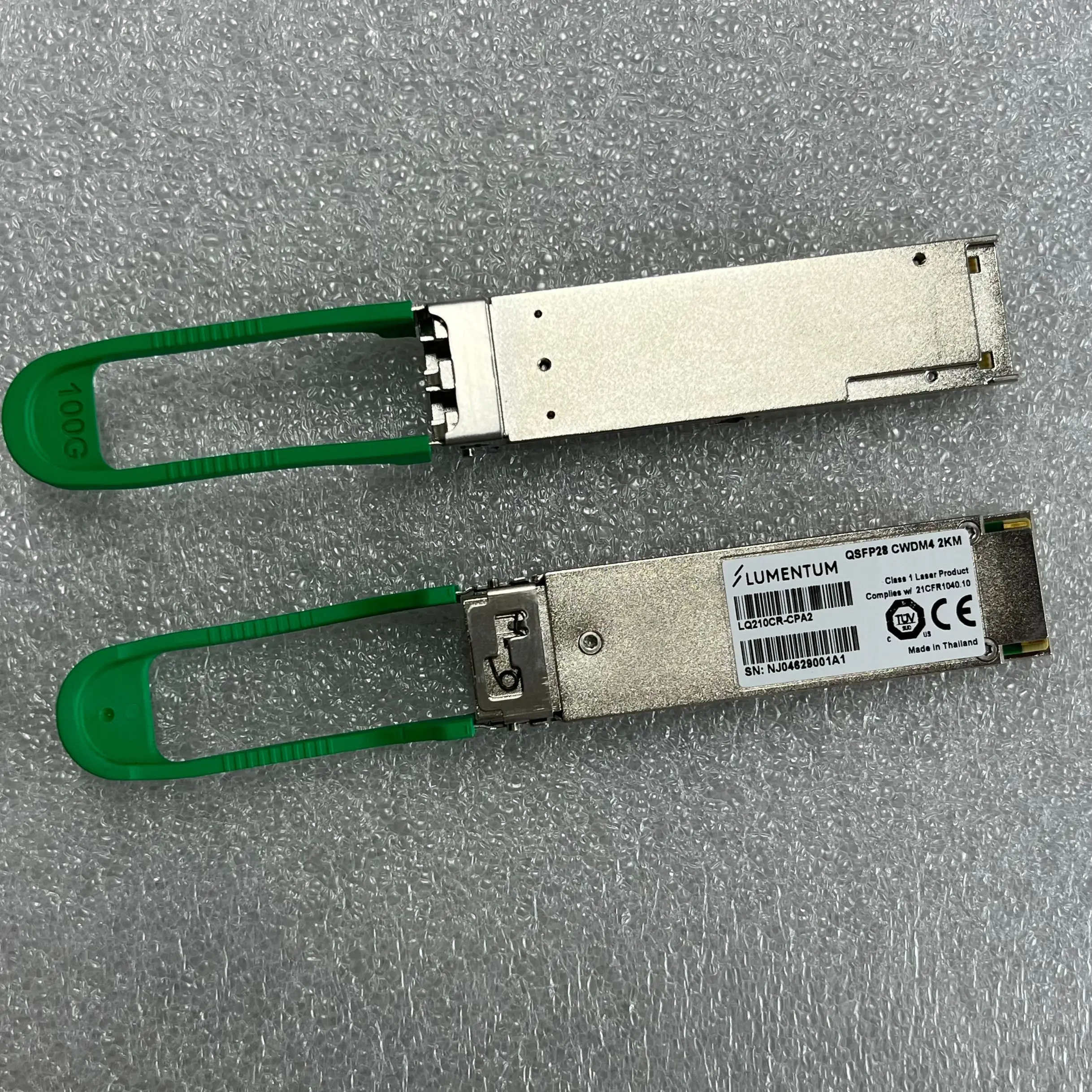 Original LUMENTUM LQ210CR-CPA2 QSFP28 100G LR 2km CWDM4 QSFP Optical Transceiver NJ04629001A1