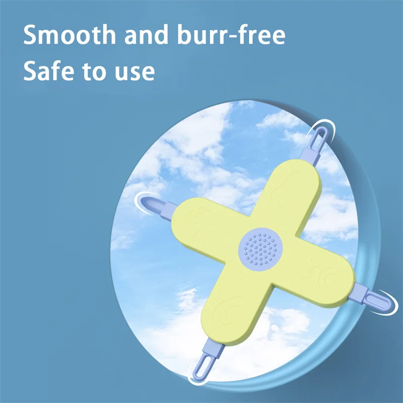 Nose Cleaning Tweezers 4-in-1 Care Gadget Baby Dig Booger Clip Infants Ear Nose Navel Clean Tools Kids Tweezers Cleaning Toddler Nasal Care Supplies