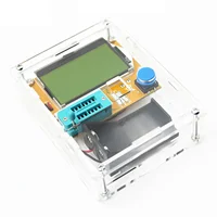 LCR-T4 Mega328- Digital Transistor Tester Resistance Capacitance Diode Triode Capacitance Resistance ESR Meter MOS PNP NPN LCR 1