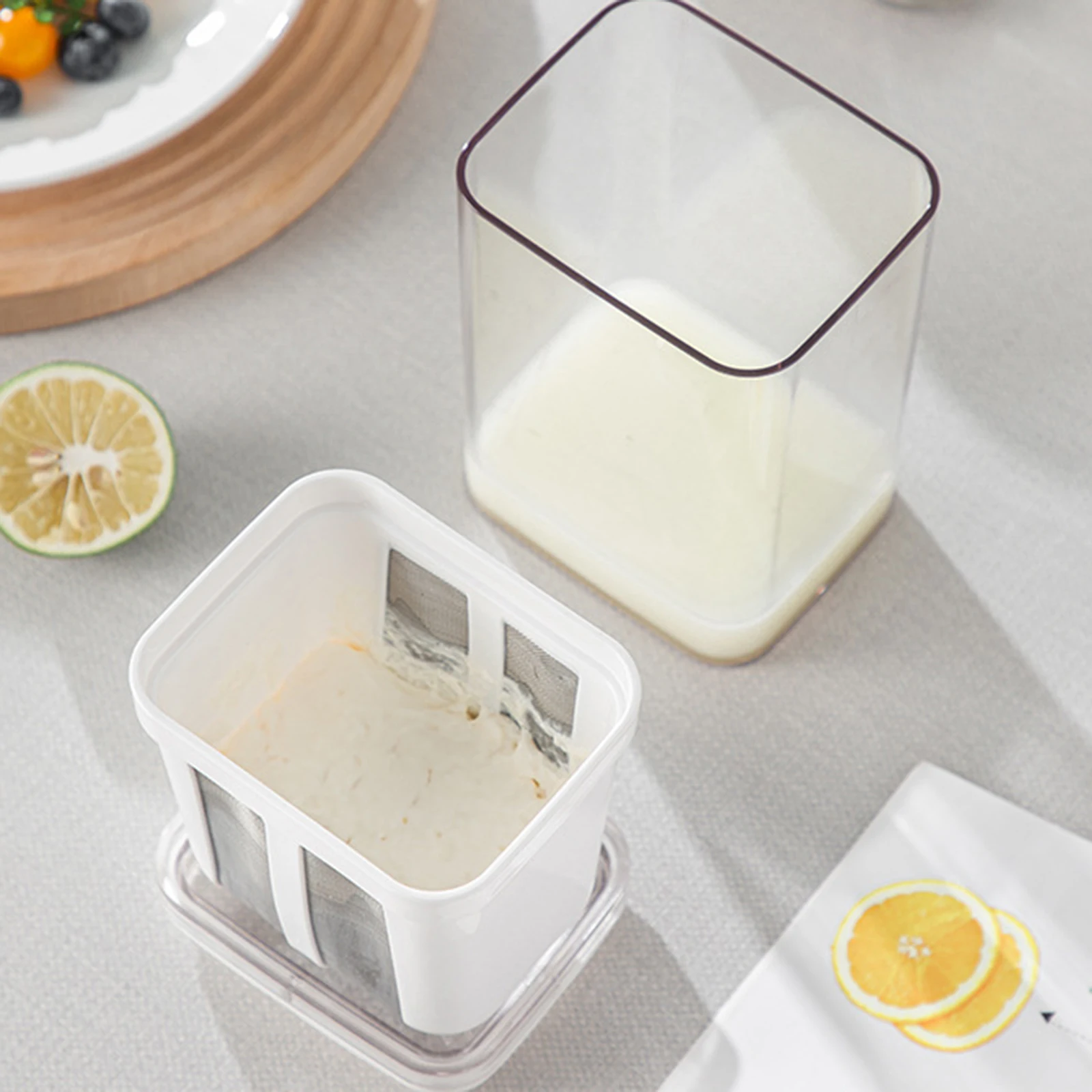 Colino per alimenti Colino per yogurt greco Filtro per tè 1100ml