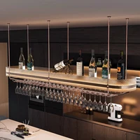 Mini Metal Bar Cabinet Wine Rack Rustic Salon Luxury Standing Bar Cabinet Wine Rack Nordic Shop Vitrina Drinking Bar Furniture 4