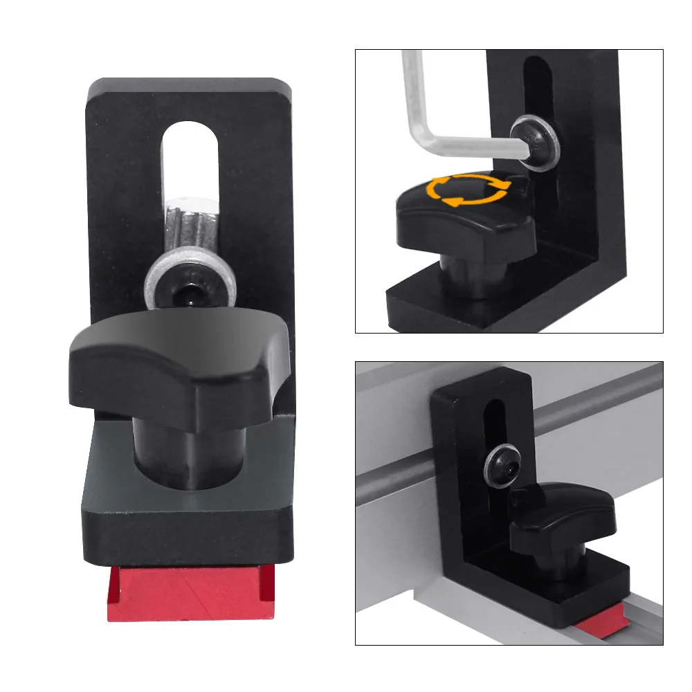 Support Coulissant En T En Aluminium Pour établi De Travail