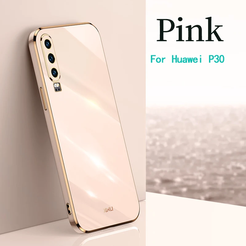 Huawei P30 Soft TPU Anti-Fingerprint Camera Protective Case