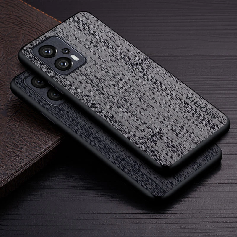 Case for Poco X4 GT 5G funda bamboo wood pattern Leather phone cover Luxury coque for xiaomi poco x4 gt case capa