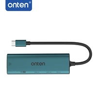 ONTEN Original UC125 Tpye-C Multi-Function Docking Station 5-in-1 HDTV RJ45 USB DP 3.0 HUB 1
