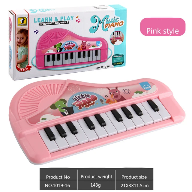 New Electronic Keyboard Beginners Baby Early Childhood Music Toy for Children Infants Small Piano 6