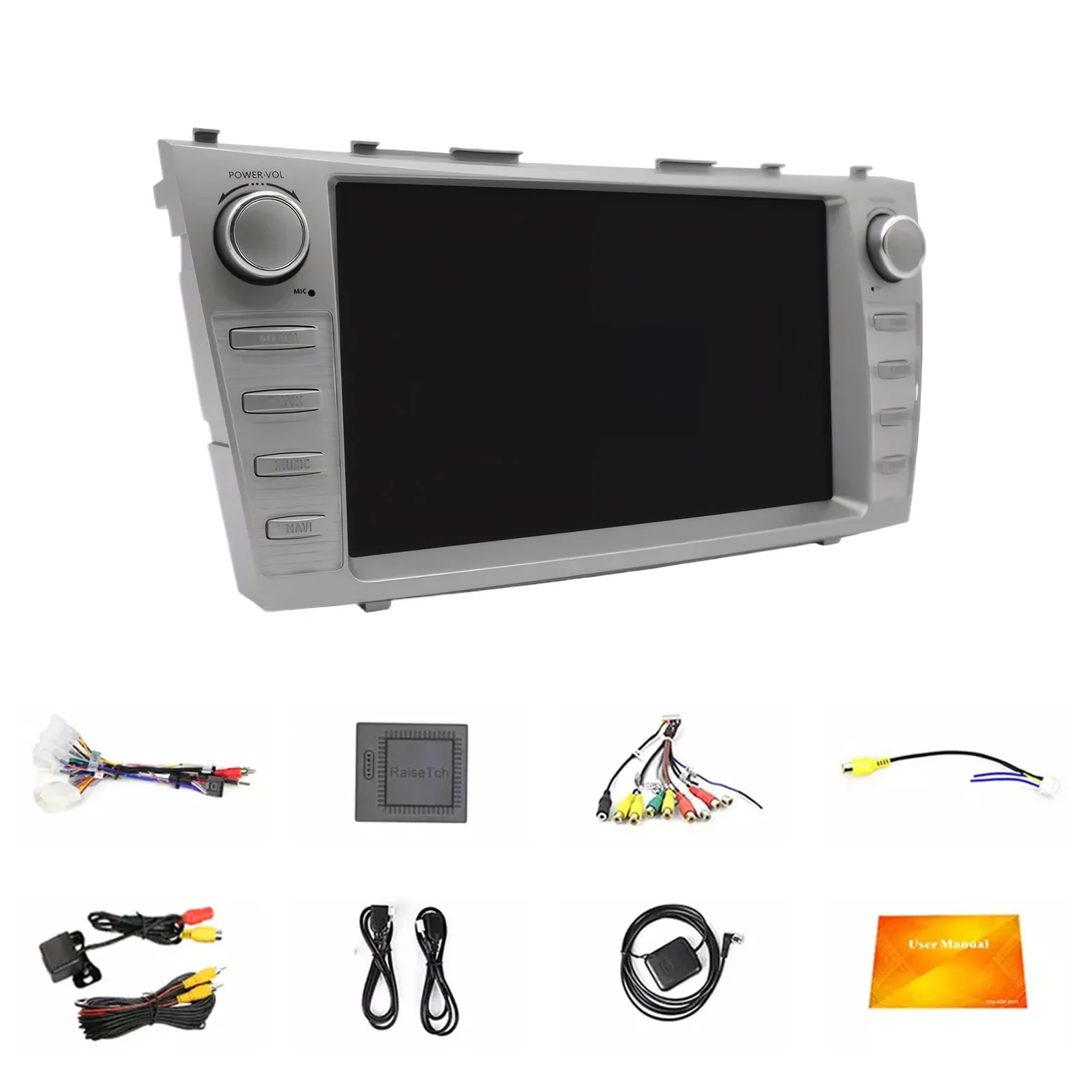 Silver Ride With Car Radio Touch Screen Wired Connection N Ight V Ision