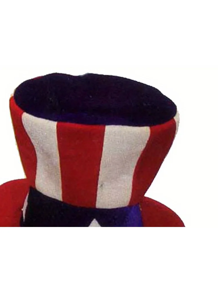 Cosplay Hats Holiday Clothing Accessories Uncle Sam Bow Tie Top Hat Flag Patriotic Party Wear