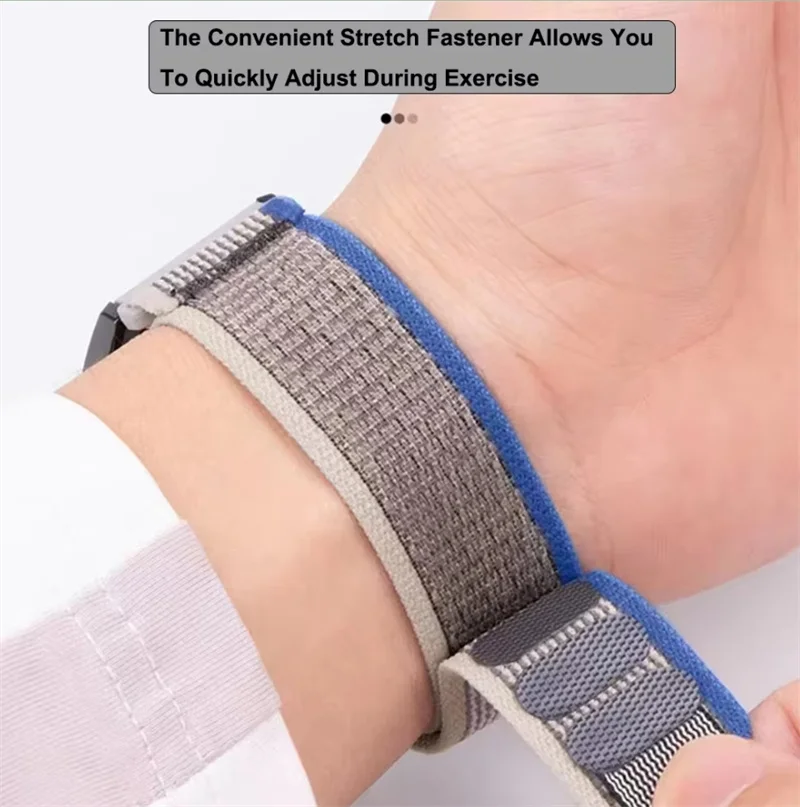 Trail Loop Band – Durable Nylon Strap, 22mm/20mm, Multiple Colors Available