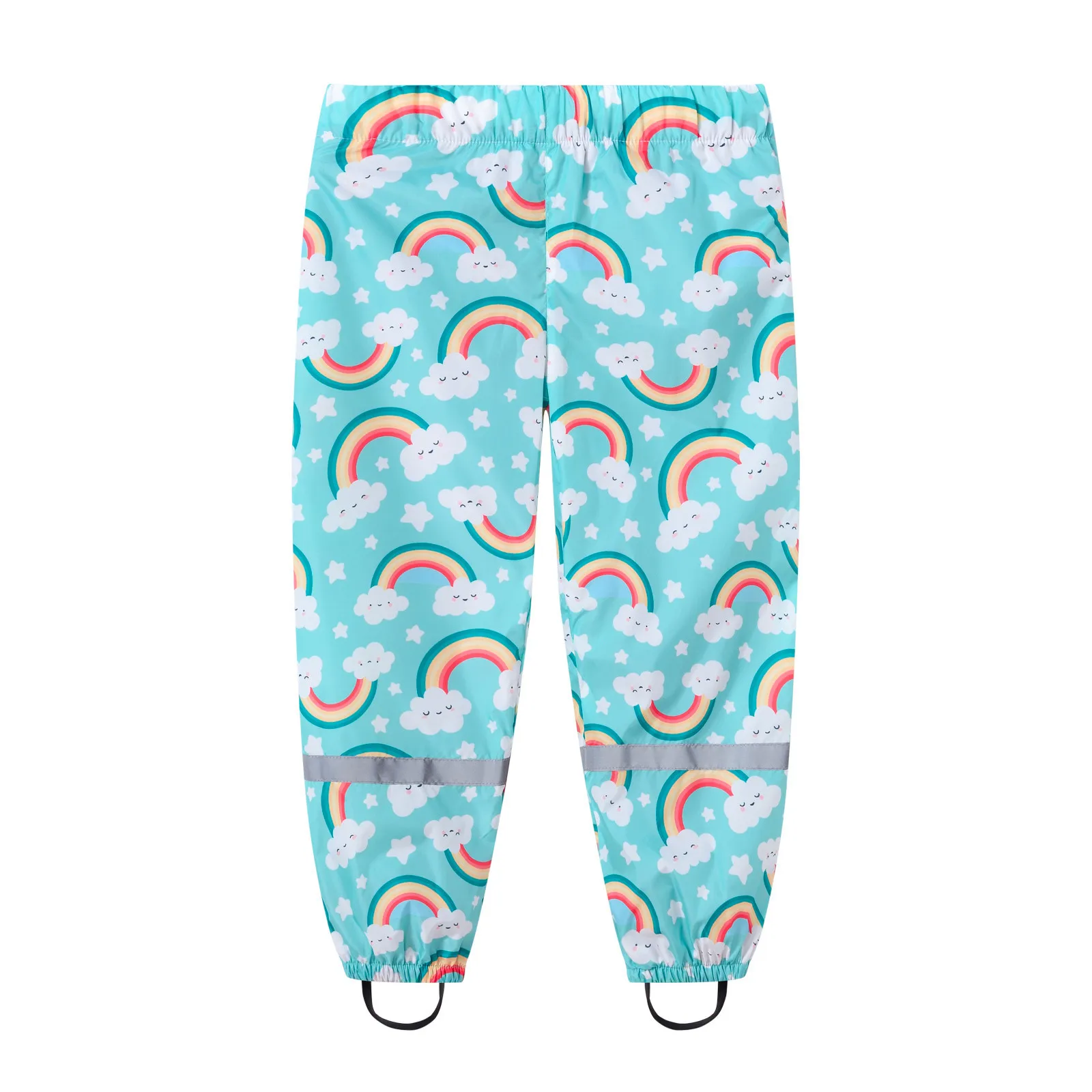 Children Rain Pants High Quality Rain Pants For Kids Clothing Flowers Baby Girls Clothes Casual Girls Quick-dry Pants