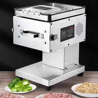 Electric Meat Cutter Machine Raw Meat Slicer Blade Stainless Steel 750W 220V Fast Slicing Speeds Versatile Applications Easy 2