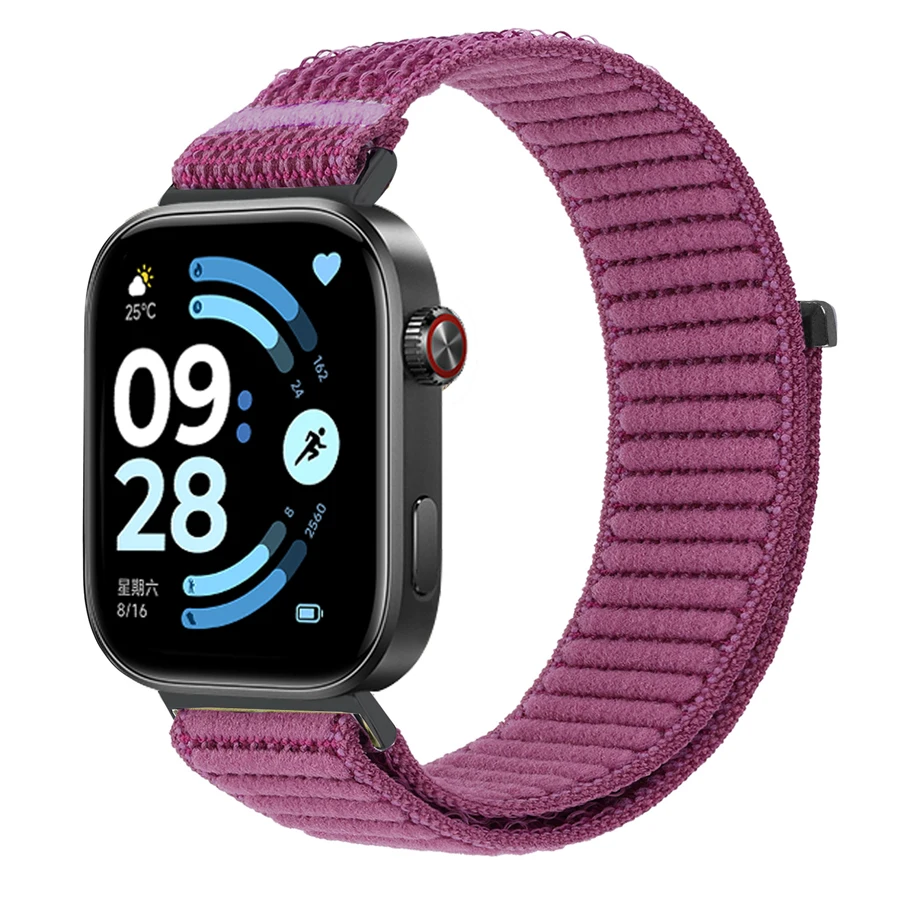 Adjustable Nylon Loop Sport Band - Premium Replacement Strap in Various Colors