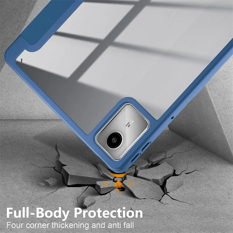 EEmpire Custodia In Similpelle Con Coperchio E Vetro Protettivo Per Lenovo Tab M11 11" (TB330FU/TB330X)