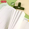 New Kinbor A5 Month Weekly Planner Time Cheese PU Leather Notebook High Quality Notepads Journals INS Noting Books Schedule 2