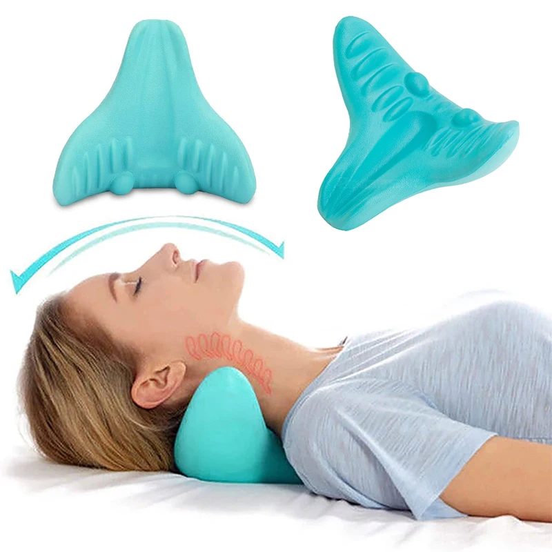 Neck Pain Relief Muscle Stimulator Cervical Pillow Neck And Shoulder