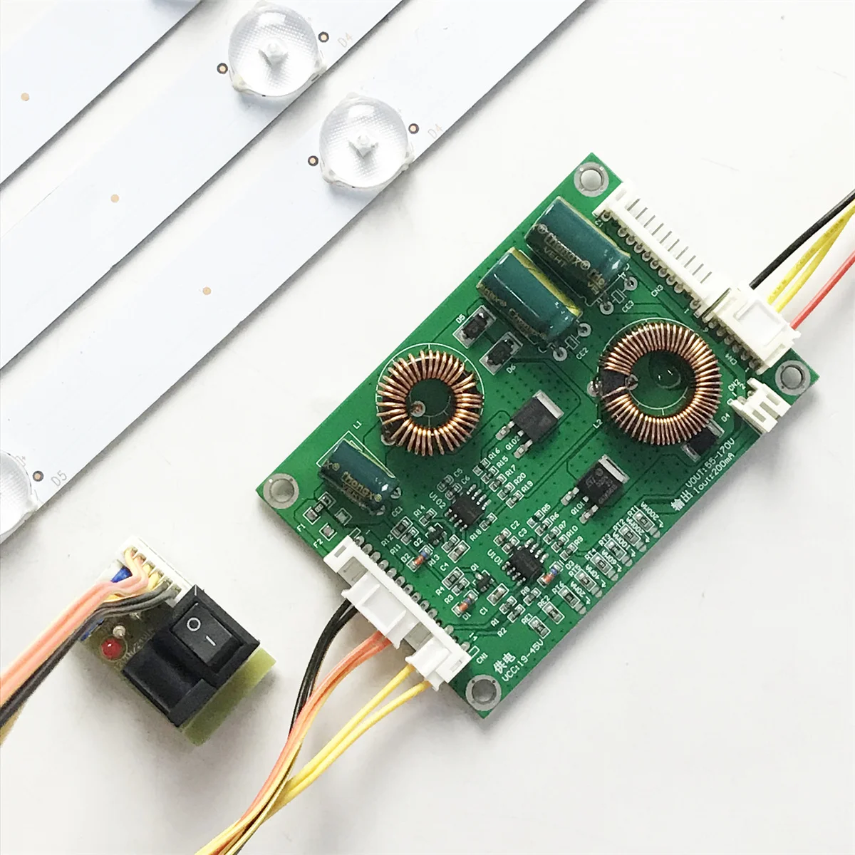 TV   Ʈ CCFL 12V Է¿ ι LED Ʈ Ʈ, 9  , 37, 38, 39, 40 ġ, 760mm, 6 