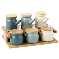 Nordic Ceramic Spice Rack Salt 1