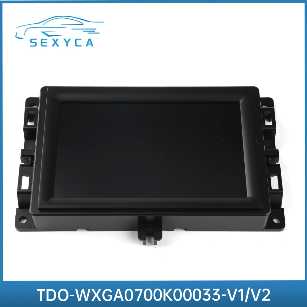7 inch Touch Screen Display Radio Navigation For JEEP Compass TDO-WXGA0700K00033-V2 TDO-WXGA0700K00057-V1 Parts