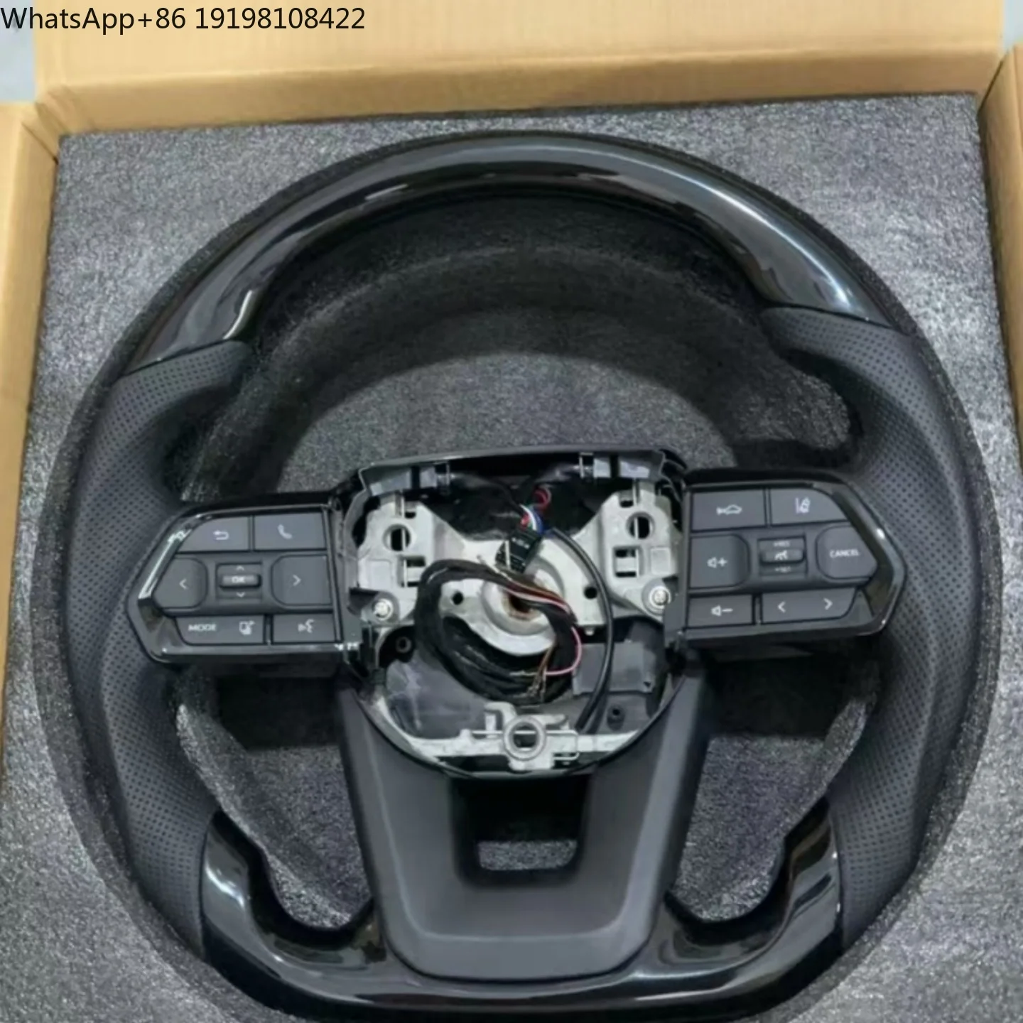 렉서스 LX570 LX600 ES GS RX LX GX450 GX460 IS250 IS300 IS350 카본 파이버 자동차 스티어링 휠 적합