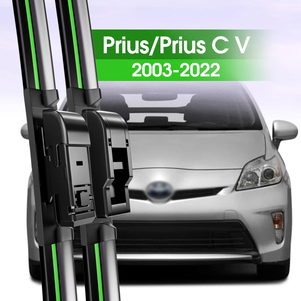2pcsFrontWindshieldWiperBladesForToyotaPriusPriusCV20032022
