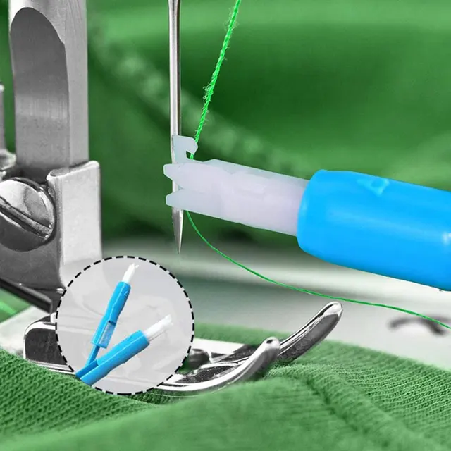 1/2pcs Household Sewing Machine Threading Device Automatic Needle Inserting Machine Threading Machine Sewing Tool Accessories 2