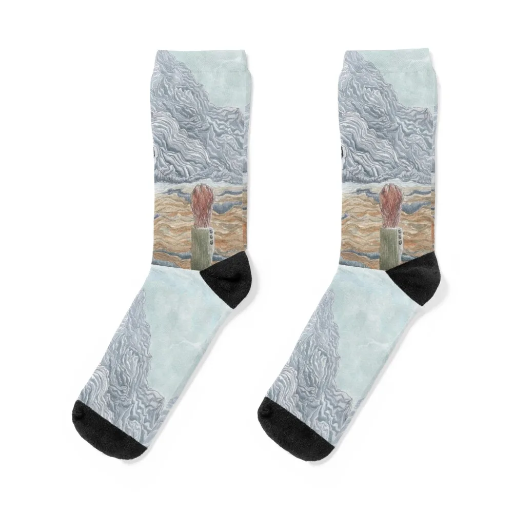 

The Winter Wolf - Fantastic Mr Fox by Wes Anderson Socks christmas gift Non-slip short Man Socks Women's