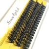 VIP customer customization 40D 60D 80D Mink Eyelashes 60 Bundles Natural Eyelash extension 3D Russia Individual Eyelash Cluster 3