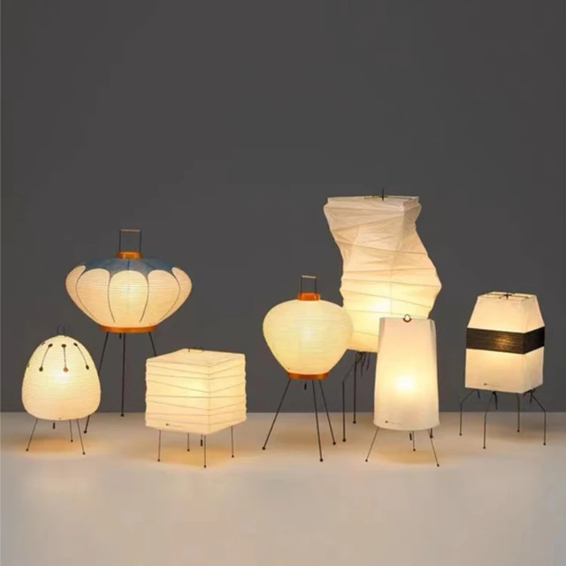 Akari Noguchi Yong Floor lamp Rice Paper Lantern Floor light for Living Room Sofa Bedroom LED Japanese Tripod Floor Lamp