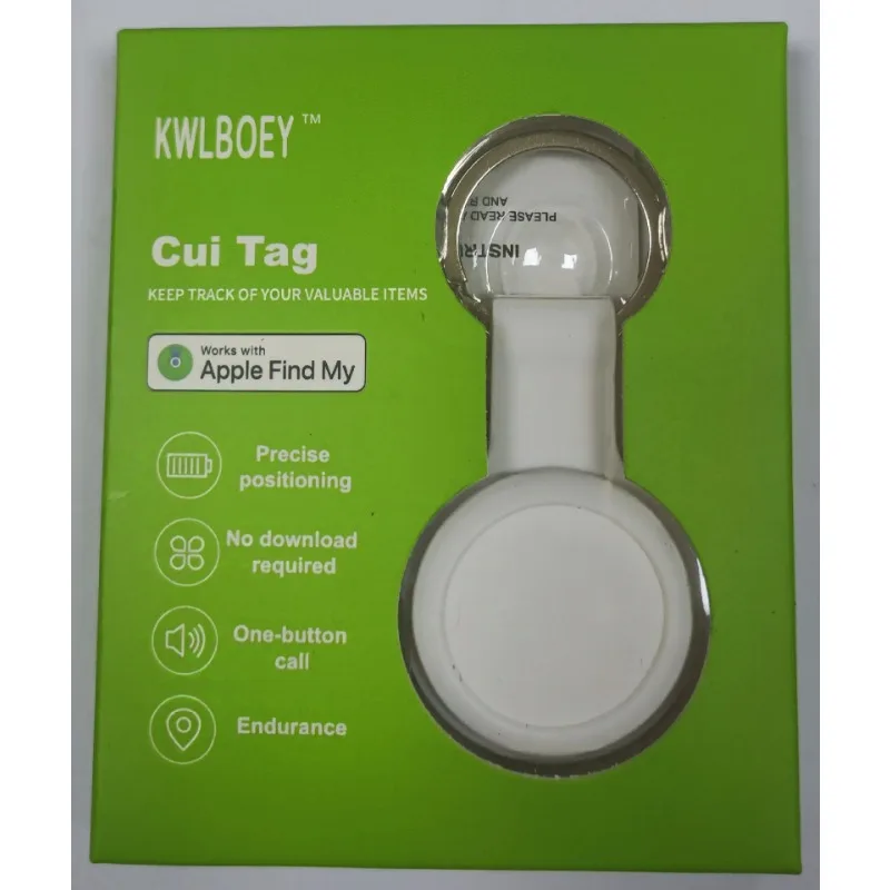 Smart Global Locator Findmy Anti-Lost MFI Certified Mini Round Anti-Loss Device Exclusive for IOS