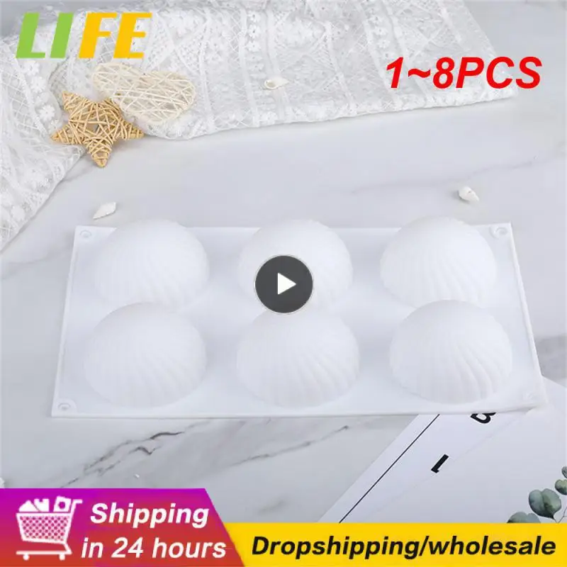 

1-8 шт., силиконовые 3d-формы для выпечки