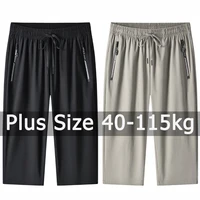 Big Size Women Shorts 3/4 Pants 40-115kg 4XL 5XL 6XL Spring Summer Sweatpants Breathable Plus Size Women Clothing 여름 여성 반바지