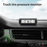 Car Solar Power Tire Pressure Alarm Monitor System Digital LCD Display TPMS Auto Security Alarm Systems Pressure External Sensor - Image 4