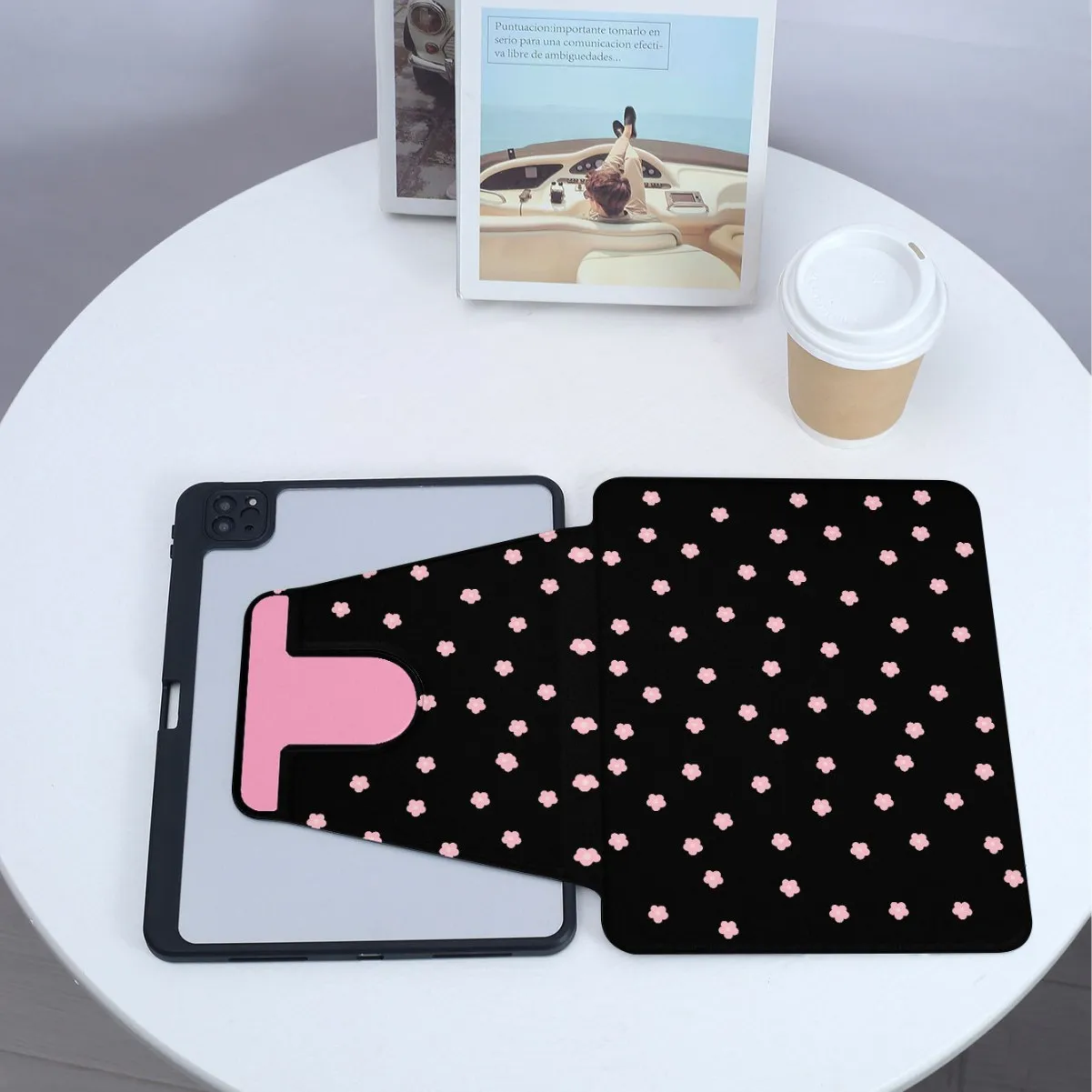 Premium 360° Rotating Tablet Case with Pencil Holder
