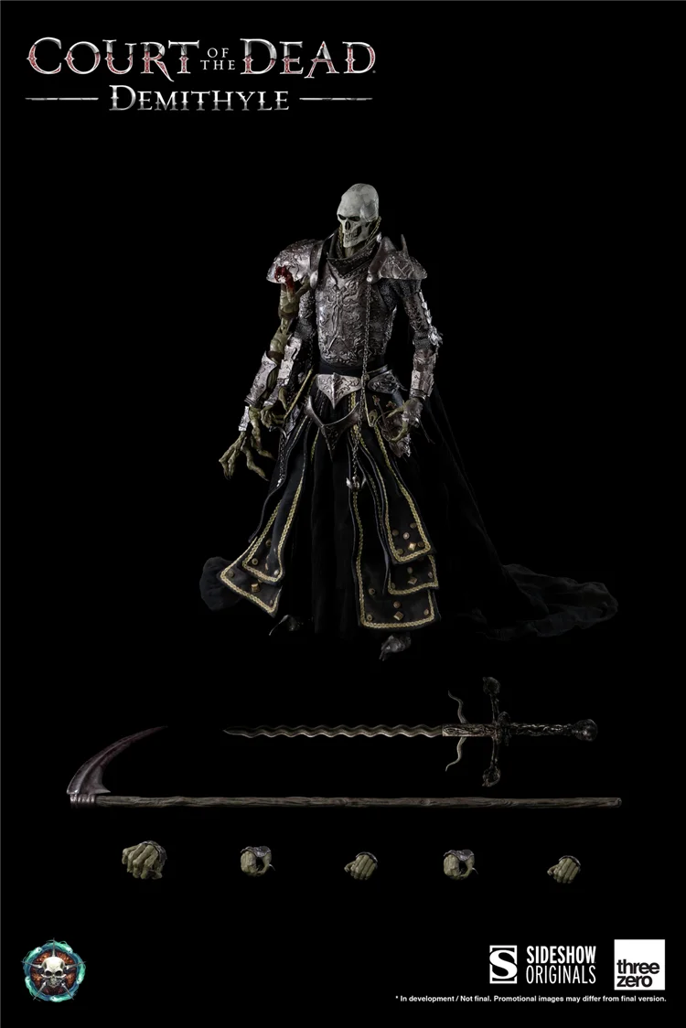 Threezero 3Z02010W0 1 6 Scale Collectible 40cm LOURT OF THE DEAD DEMITHYLE Soul Reaper General Death