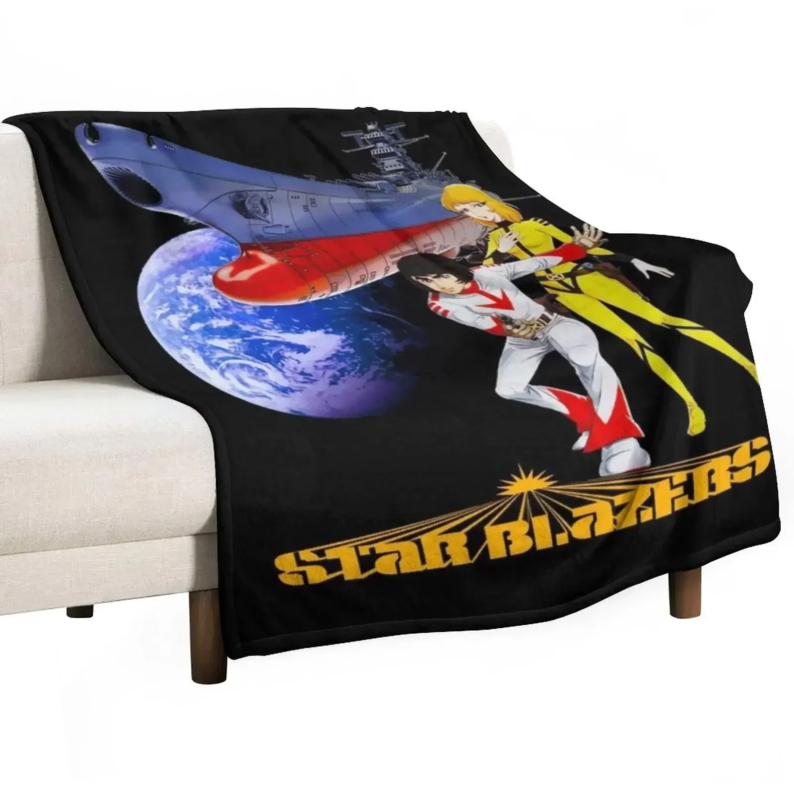 

Star Blazers Classic T-Shirt Wild Star And Nova Throw Blanket Personalized Gift Bed covers bed plaid Luxury Designer Blankets