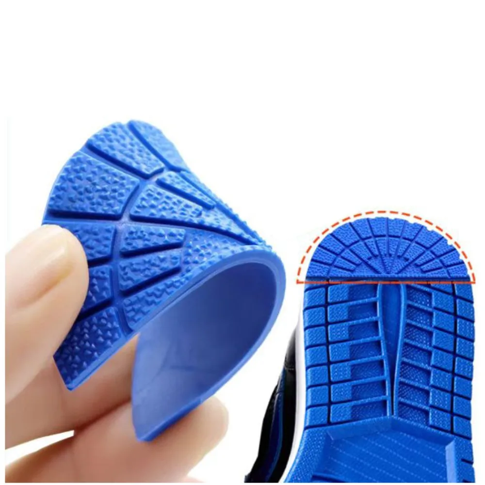 1 paar Schuhe Patch Laufsohle Sohle Protektoren Anti-Slip Gummi Sohlen Aufkleber Tragen-beständig Schuhe Reparatur Anti-slip Ferse Pads – Detail 2