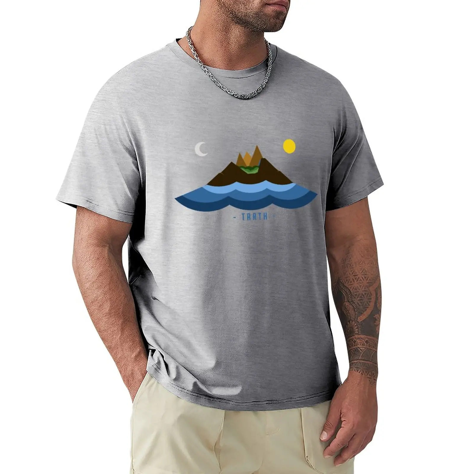 

Island of Tarth T-Shirt Aesthetic clothing plus size tops t shirts for men graphic