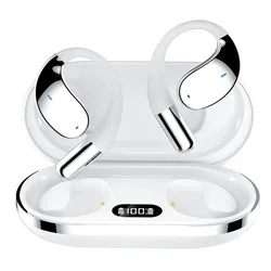 EARDECO Bluetooth Wireless Earbuds with Stereo Bass and Sport Design (White)