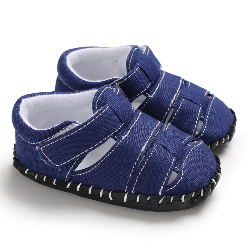 Fashionable 0-18M Newborn Summer Sandals With Hollowed Out Breathable Boys' Shoes Casual Baby First Walking Shoes