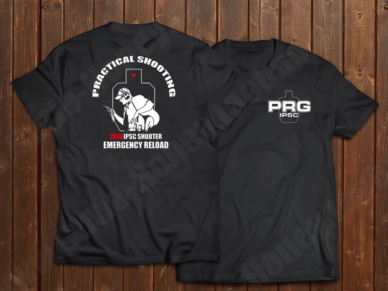 New cotton Glock Glock IPSC Military fan Tactical shooting field training competition short sleeve T-shirt