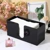 Countertop Paper Towel Dispenser Acrylic Paper Towel Holder Paper Towels Storage Container for Z Fold C Fold Multi-fold Paper 4