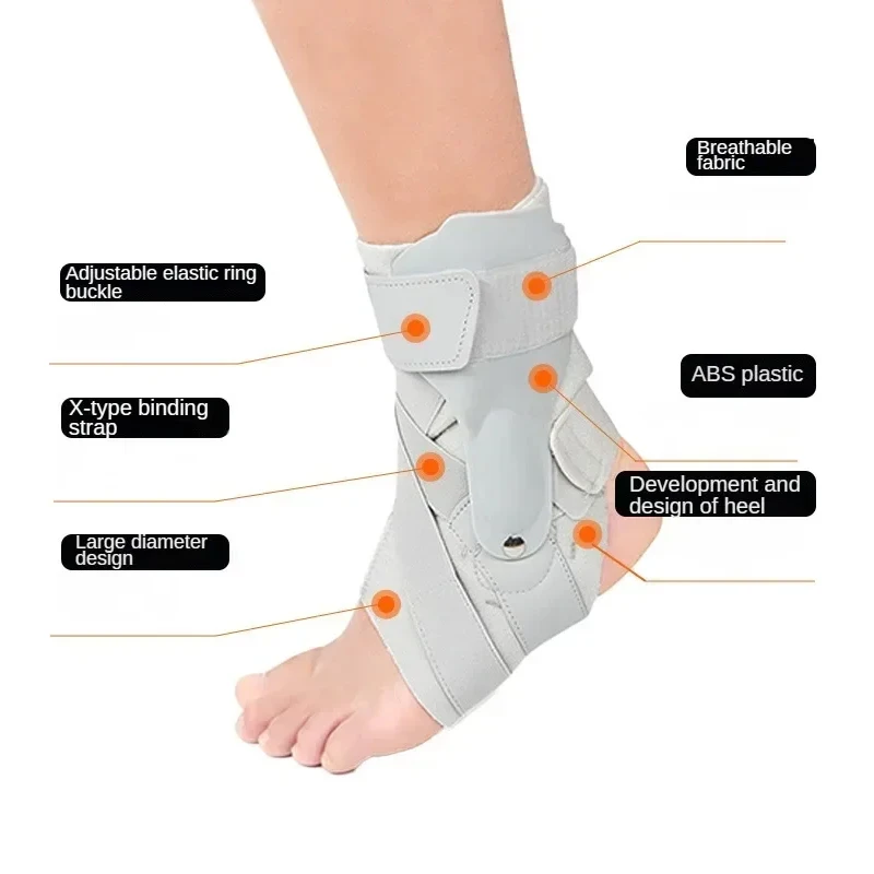 1Pc Ankle Support For Recovery Anti-sprain Anti-foot Roll Protecting Ankle Joint Foot Wrist Sprain fitness ankle straps ankle straps ankle support ankle wrist cuffs ankle support brace